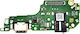 Clappio USB-C Ladeanschluss Vivo Y35 Mikrofon + Klinkenbuchse Schwarz