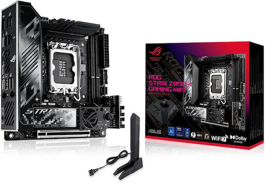 Asus Rog Strix Z890-I Gaming Wifi Motherboard Mini ITX με Intel 1851 Socket 90MB1IC0-M0EAY1