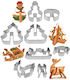 3d Christmas Gingerbread Cookie Cutters
