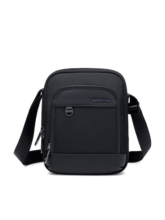 Herrentasche Schulter / Crossbody Schwarz