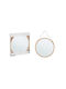 Bizzotto Desty Ro Bamboo Mirror W-frame D45 Ø45