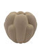 Vase 15-50055 20.5x18.5cm Brown Ceramic Marhome