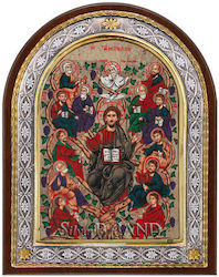 The Vine Silver Icon Silk Screen 23x18cm The Vine Silver Icon Silk Screen 23x18cm