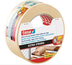 Tesa Tesa Doppelseitiges Klebeband 25m x 50mm E...
