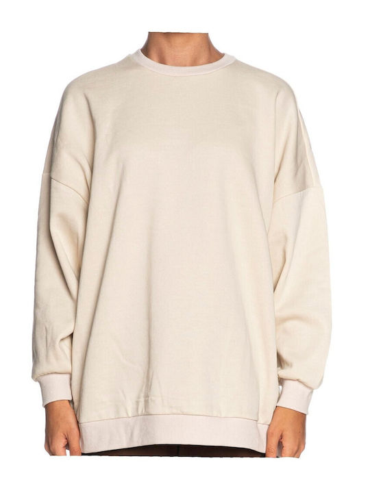 Only Women's Sweatshirt Ecru