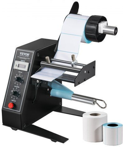 Vevor Αυτόματος Διανομέας Ετικετών Πλάτος 15-125 Mm Μήκος 3-150 Mm Ρυθμιζόμενη Ταχύτητα Αυτόματη Απογύμνωση Μέτρηση 0-999999 Lszdtbfpjhsx0zzknv2