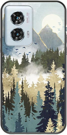 Misty Pines Motorola Edge 50 Fusion 5G Schwarzes TPU Schwarzes Silikon