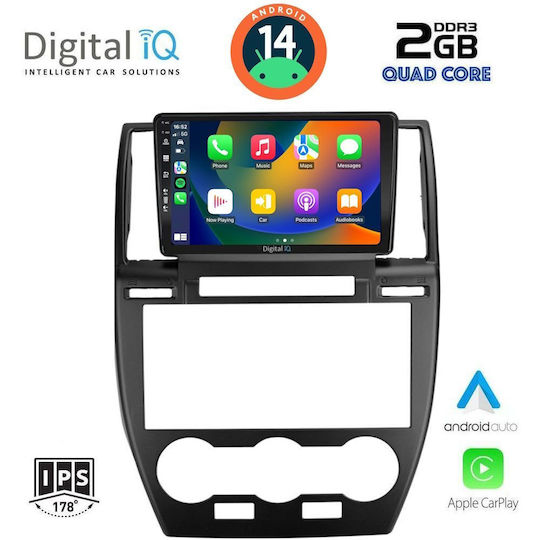 Digital IQ Ηχοσύστημα Αυτοκινήτου για Land Rover Freelander 2006-2014 (Bluetooth/USB/AUX/WiFi/GPS/Apple-Carplay/Android-Auto) με Οθόνη Αφής 9"