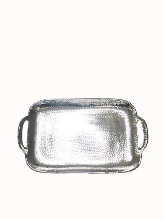 Inart Μεταλλικός Δίσκος Σερβιρίσματος 40x26x5cm