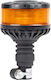 AMiO Far Auto LED 12 / 24V 11cm cu Portocaliu Iluminare