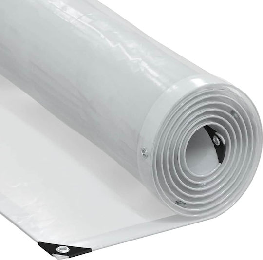 vidaXL Wasserdicht Plane 140gr/m² 10x6m. Licht Typ Transparent