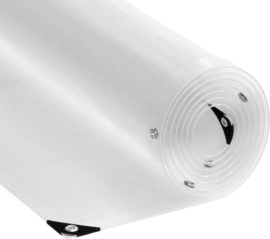 vidaXL Wasserdicht Plane 350gr/m² 10x4m. Hohe Beanspruchung Transparent