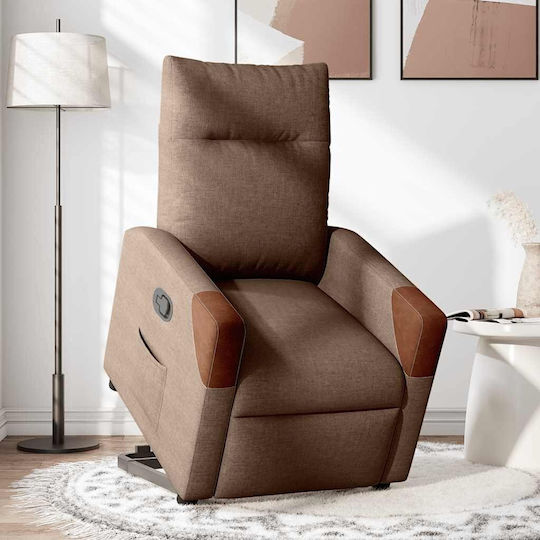 Relaxsessel mit Fußhocker Coffee 50x54x100cm