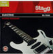 Stagg Satz Saiten für E-Gitarre 10 - 46"