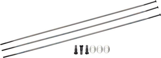 Ακτινα Zipp 244mm Τεμαχιo Καψουλι Cx-ray Straight-pull External Μαυρη