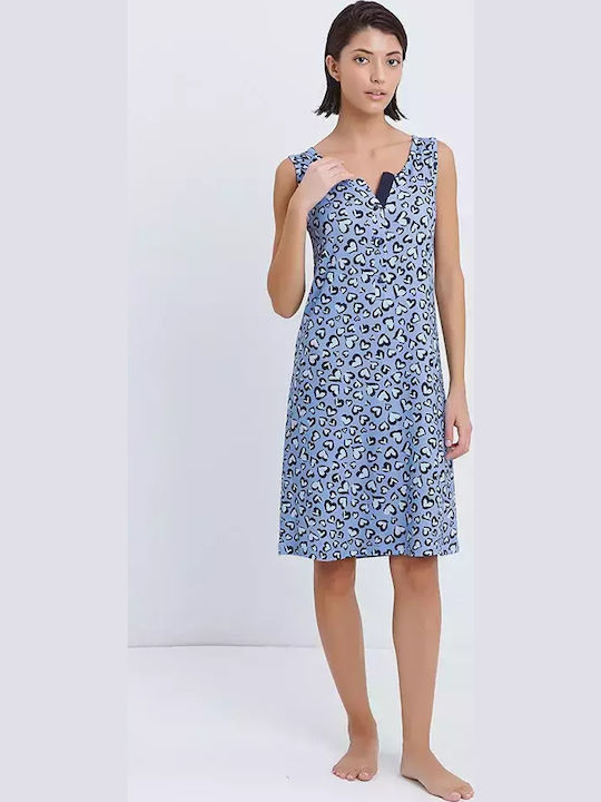 Odyssey Summer Women's Nightdress Blue