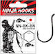 Ninja Beak Hook Bn 6301 #7/0 3 Tεμάχια