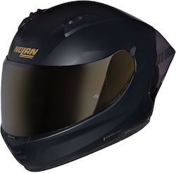 Nolan N60-6 Sport Aureo Full Face με Sun Visor ECE 22.06 Matt Black/Gold