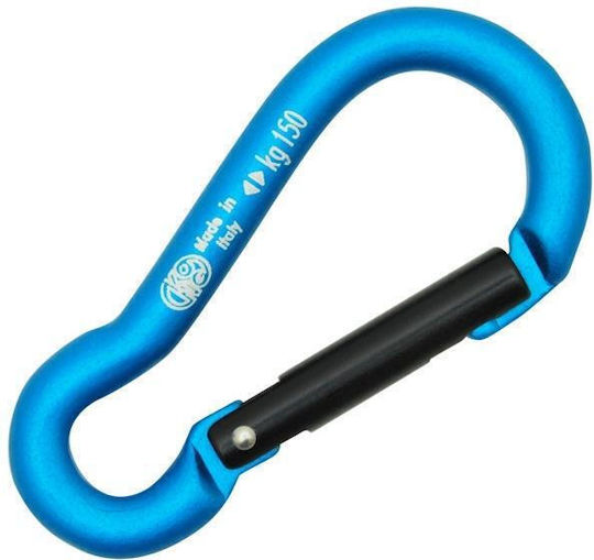 Kong Mini Pear 5mm Small Aluminum Carabiner Turquoise Turquoise