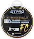 Gtpro Carbonmax 100% Fluorocarbon Lider 0,65mm 22,5kg 50lbs 30m