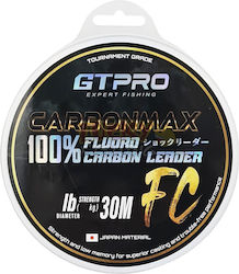 Gtpro Carbonmax 100% Fluorocarbon Vorfach 0,41mm 9,1kg 20lbs 30m