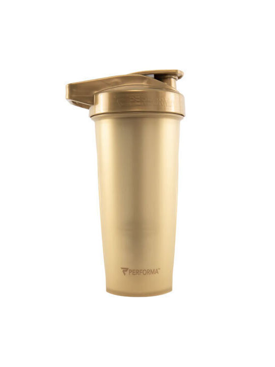 Performa Activ Shaker Πρωτεΐνης 800ml Πλαστικό Χρυσό