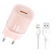 XO Charger with USB-A Port and Cable Lightning ...