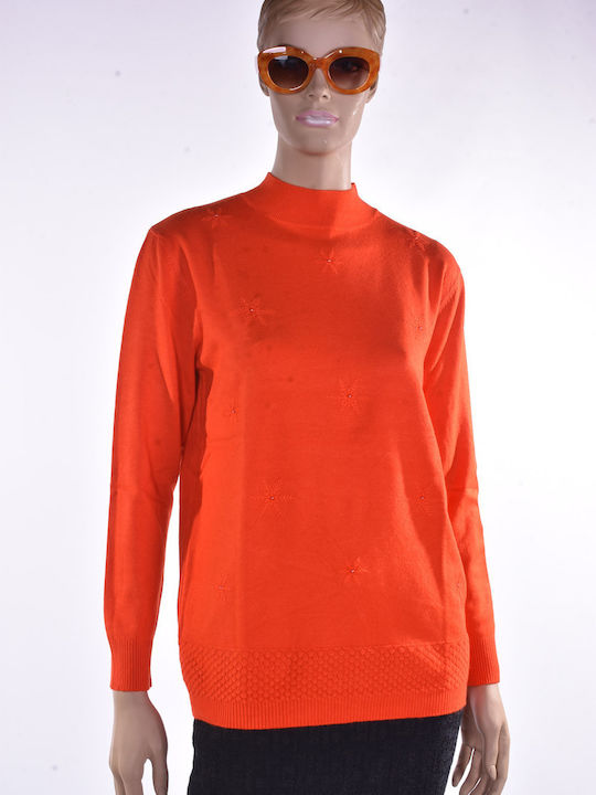 Raiden Women's Sweater Orange