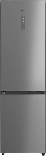 Teka Combină frigorifică 378lt NoFrost Î201xL59.5xA67.8cm. Inox RBF 78650 SS
