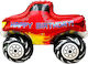 29" Monster Truck Car Balloon Happy Birthday