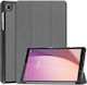 Color 3-fold Holder Flip Cover Γκρι (Lenovo Tab M8 Gen 4)