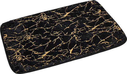 Keskor Бански килим Правоъгълена 563213 Black gold 80x50бр