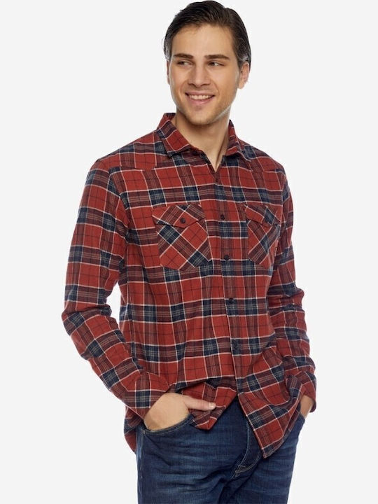 Brokers Jeans Μακρυμάνικo Πουκάμισο σε Κανονική...