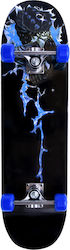 Αθλοπαιδιά 8" Complete Shortboard Μπλε Blue Lighting