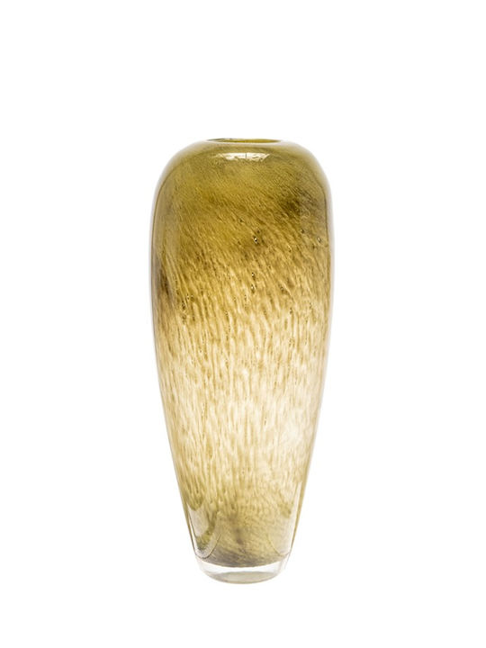 Zen Collection Διακοσμητικό Βάζο Glas Grün 21x21x49.5cm 1Stück