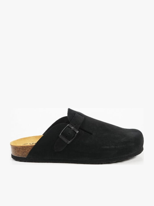 Plakton Memory-Schaum Clogs Leder-Hausschuhe fü...