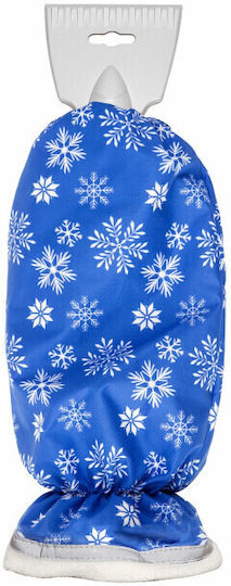 Eiskratzer-Handschuh Alpin S2-gl Weiß Blau
