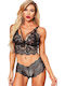 Zoli Underwear Set with Slip Black