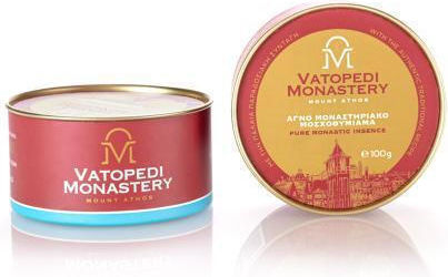 Pure Incense of Mount Athos Old Traditional Recipe 100g Authentic Product of Vatopedi Monastery Holy Great Monastery Vatopedi 28157 Night Flower