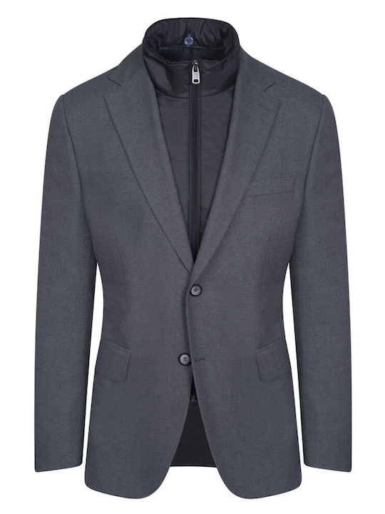 Prince Oliver Men's Suit Jacket Grey