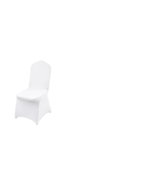 Elastic Cover for Chair White 30pcs