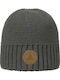 Beanie Masculin Căciulă Tricotat în culoarea Gri