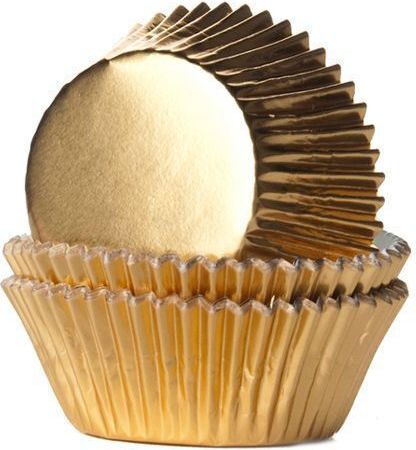 House of Marie Caramel Papers for Cupcakes Paper 5.1x5.1cm 24pcs