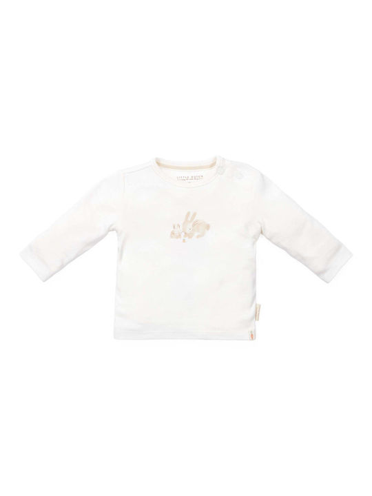 Little Dutch Children's Blouse Long Sleeve White