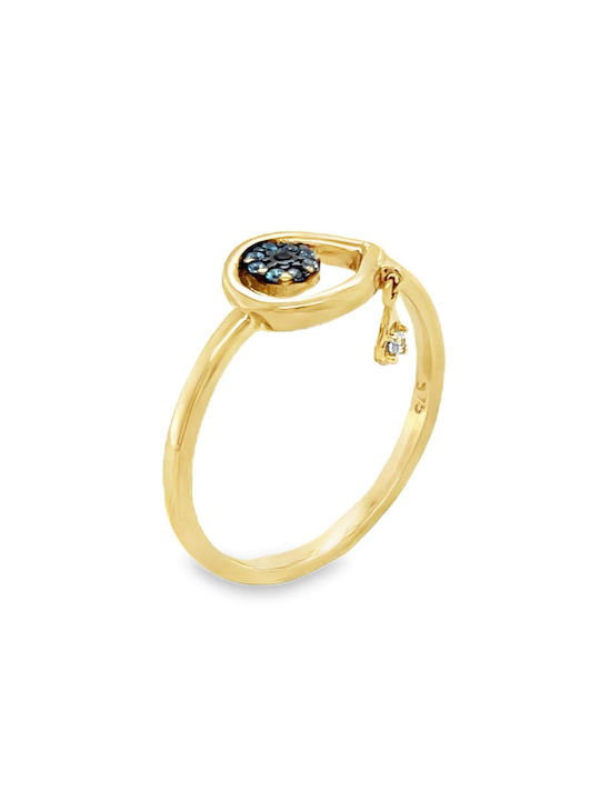 Xryseio Ring with Zircon