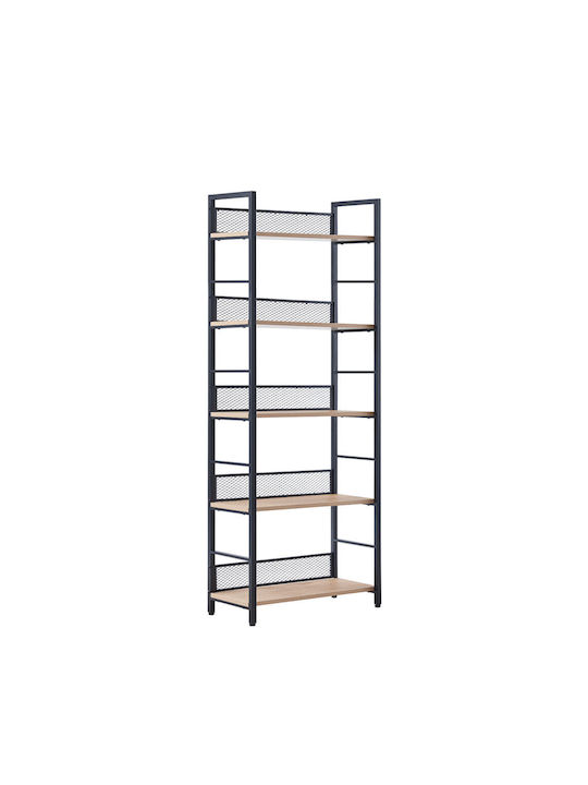 Bibliotecă 60x28x60cm Natural Black