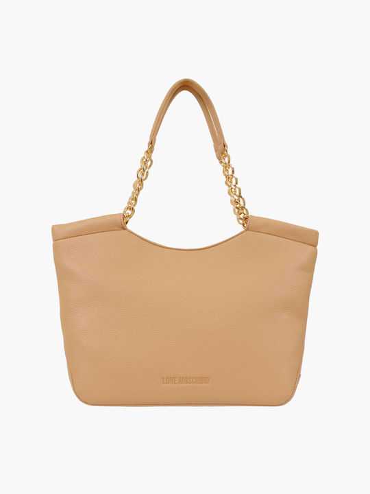 Moschino Women's Bag Shoulder Beige