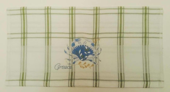 F&L Πετσέτα Κουζίνας σε Πράσινο Χρώμα