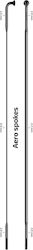 Spoke Zipp 256mm Piece Capsule Cx-ray J-bend External Black