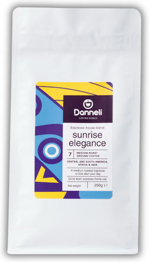 Danneli Sunrise Elegance House Blend Beans 250gr